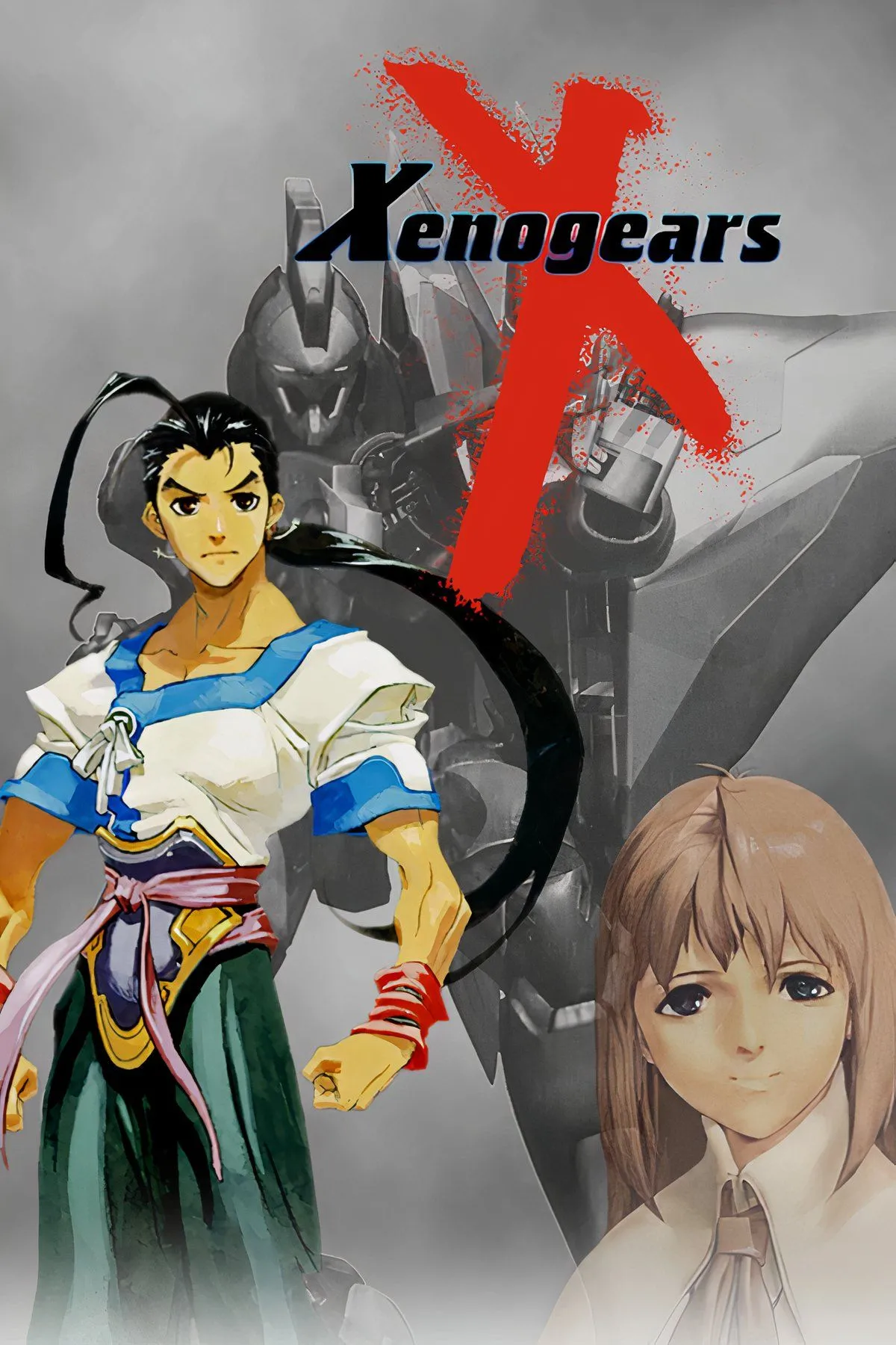 Hình ảnh tổng hợp các cảnh cắt và nhân vật trong game Xenogears kinh điển
