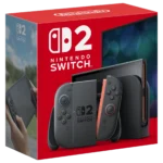 Hộp sản phẩm Nintendo Switch 2, biểu tượng của console thế hệ mới