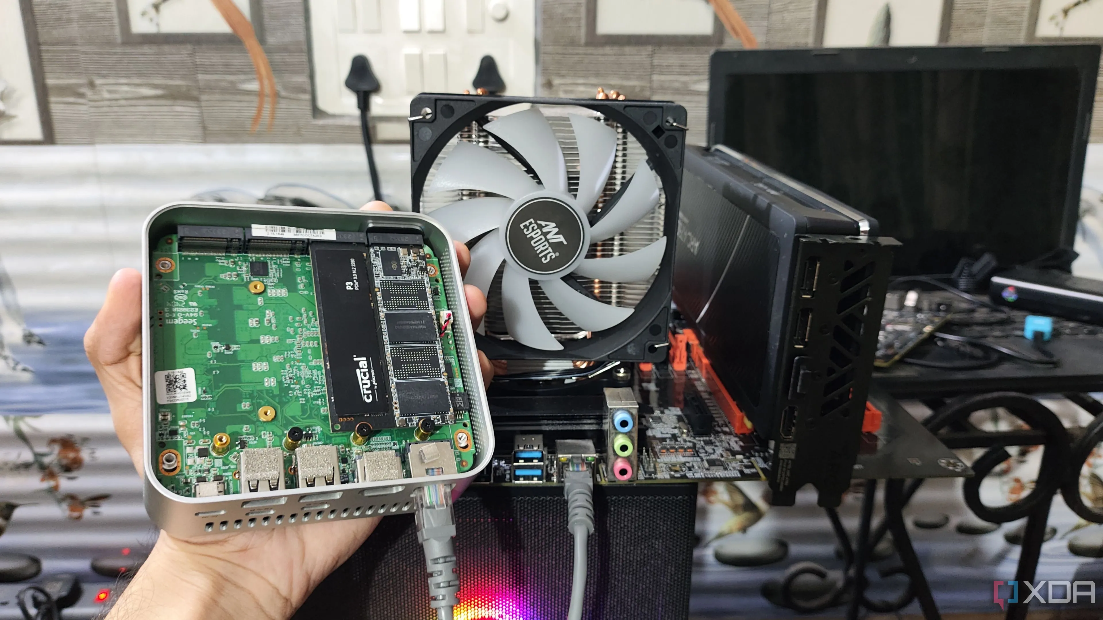 Kết nối NAS với PC bằng cáp Ethernet trong môi trường văn phòng