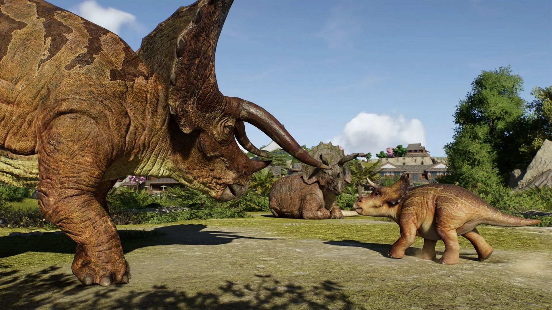 Khủng long ăn thịt Velociraptor trong môi trường tự nhiên tại Jurassic World Evolution 3