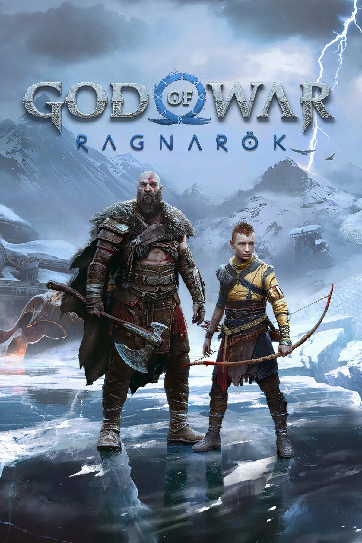 Kratos trong God of War Ragnarok: Valhalla, thể hiện phong cách chiến đấu roguelite và bối cảnh thần thoại Bắc Âu
