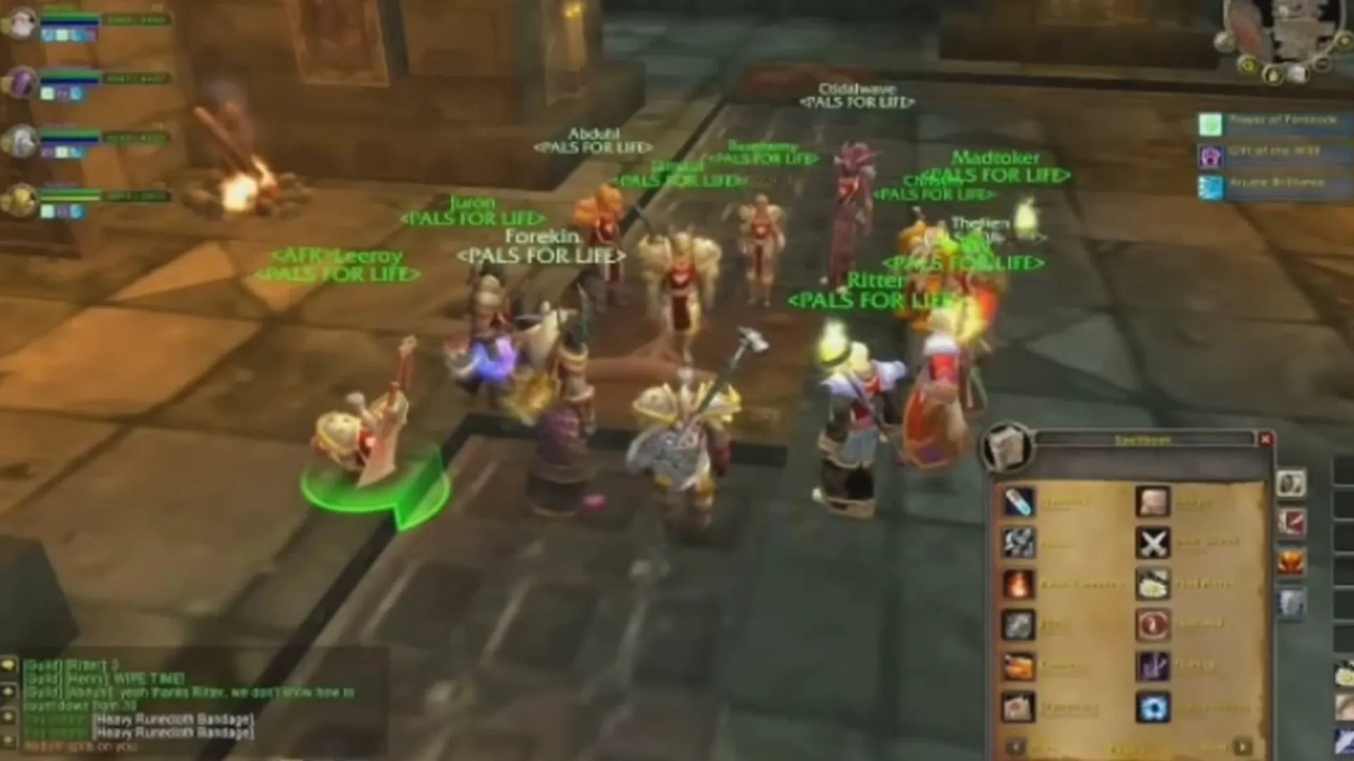 Leeroy Jenkins bất ngờ xông vào ổ quái trong raid Upper Blackrock Spire của World of Warcraft