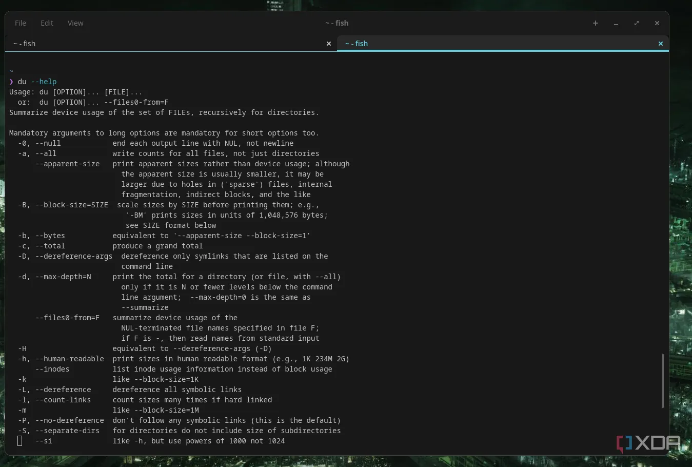 Lệnh du trong Linux để kiểm tra dung lượng đã sử dụng của tệp và thư mục