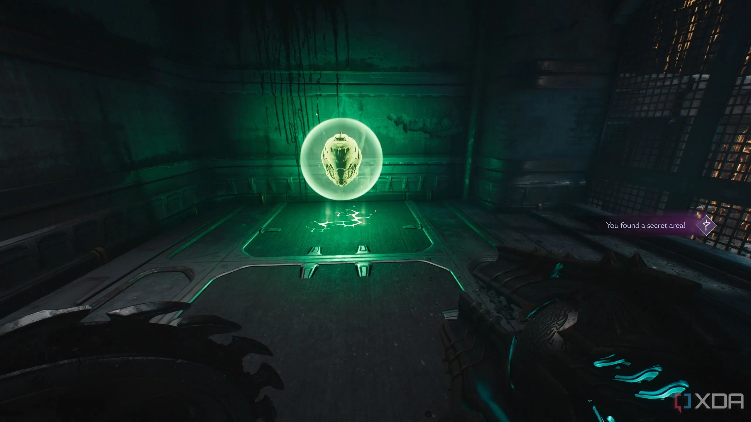 Life Sigil trong khu vực bí mật 9 của Doom The Dark Ages.
