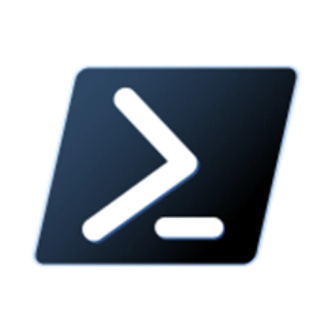 Logo ứng dụng PowerShell của Microsoft