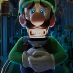 Luigi đang đối mặt với những con ma trong lâu đài ám ảnh của game Luigi's Mansion 3