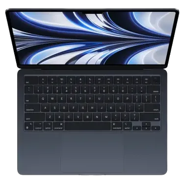 MacBook Air M2 15 inch màu Xám Không Gian với thiết kế mỏng nhẹ