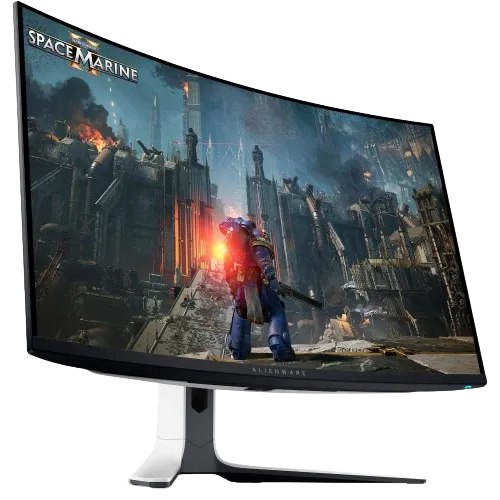 Màn hình gaming Alienware AW3225QF hiển thị trải nghiệm sắc nét