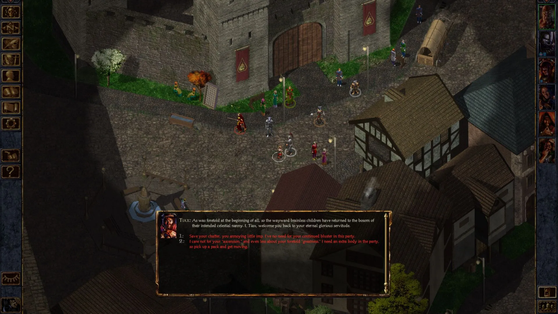 Màn hình giới thiệu Baldur's Gate 1 & 2 Enhanced Editions trên Xbox Game Pass