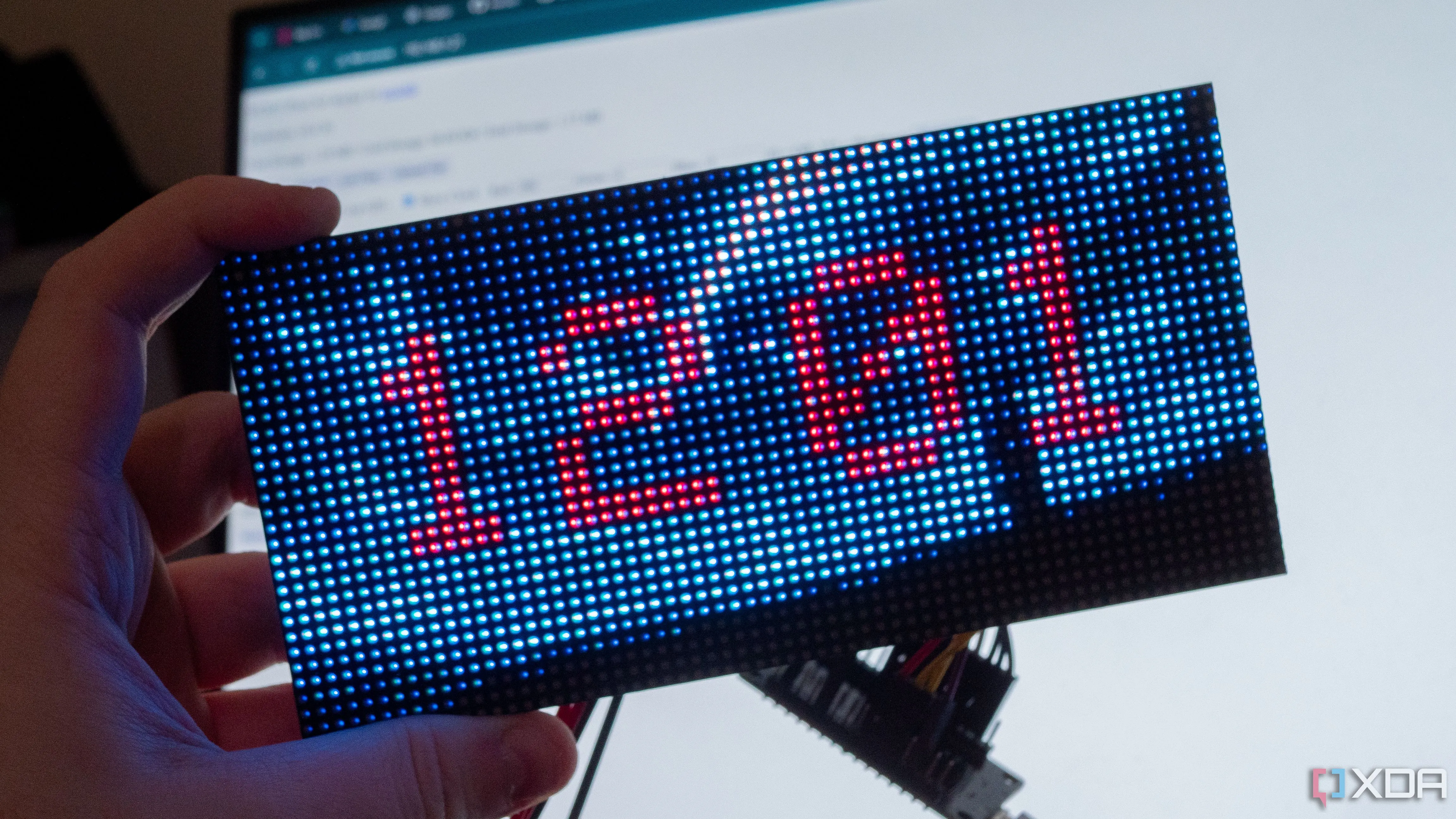 Màn hình LED matrix hiển thị GIF với ESP32