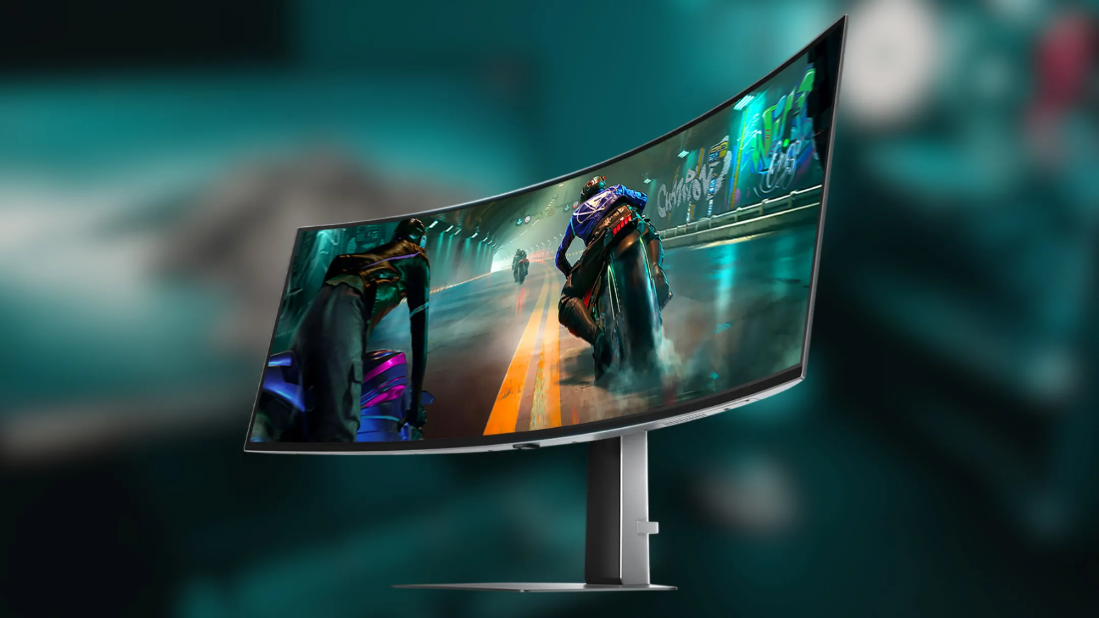 Màn hình Samsung Odyssey OLED G9 (G91SD) 49 inch hiển thị giao diện game sống động