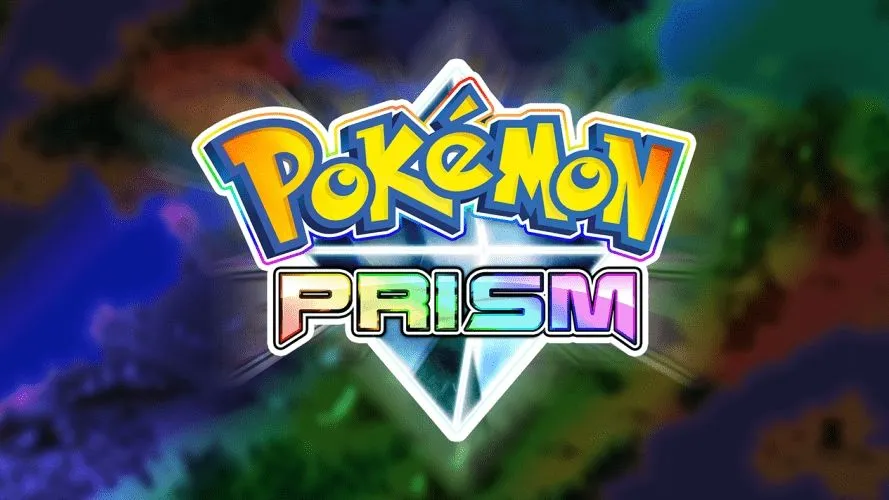 Màn hình tiêu đề của Pokémon Prism, tựa game fan-made dựa trên Pokémon Crystal.