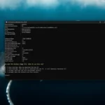 Màn hình Windows Terminal hiển thị lệnh PowerShell để tái thiết lập cài đặt Windows 11 mới trên ổ đĩa riêng.