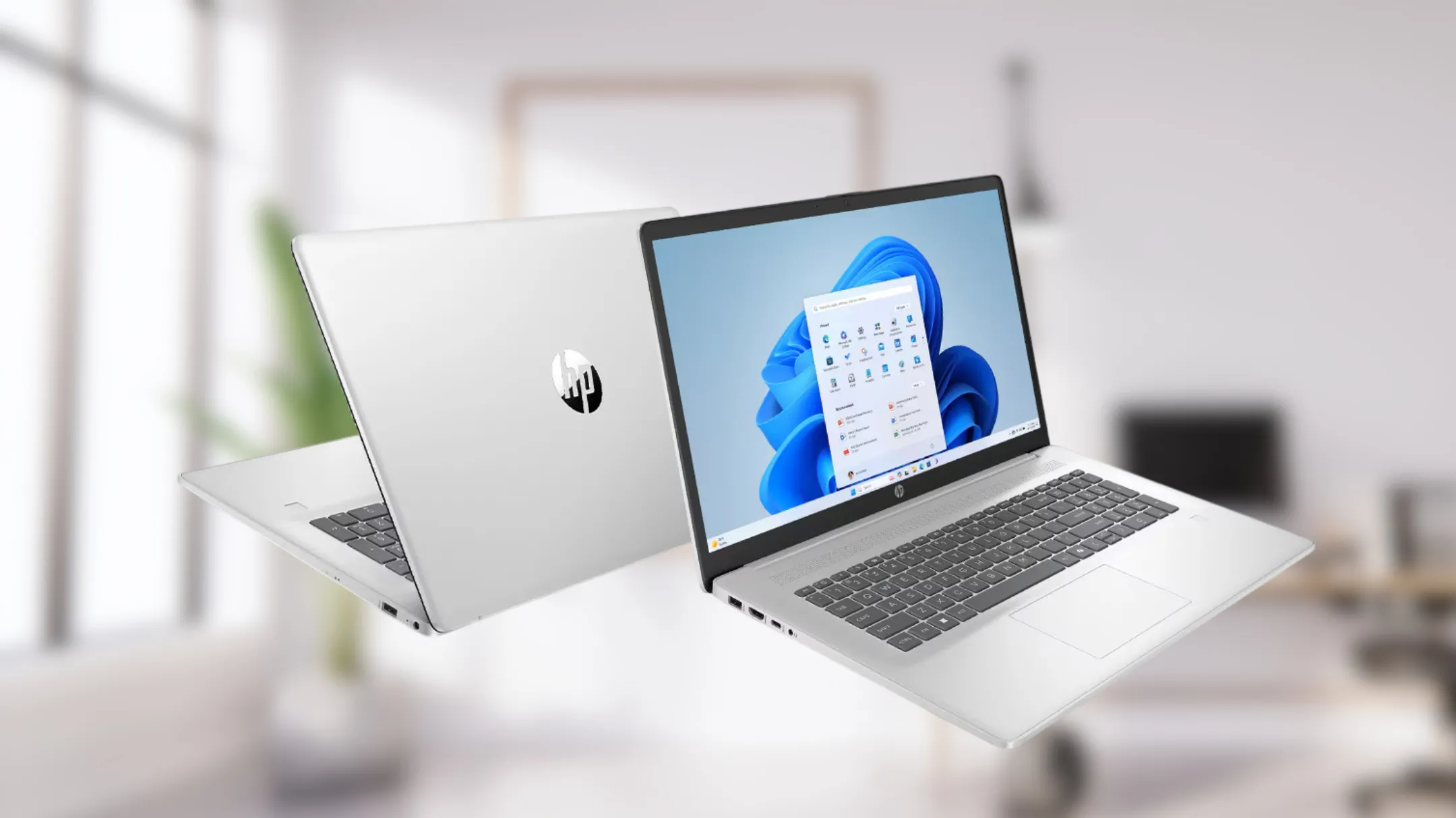 Mẫu laptop HP Laptop AI 17 với thiết kế hiện đại