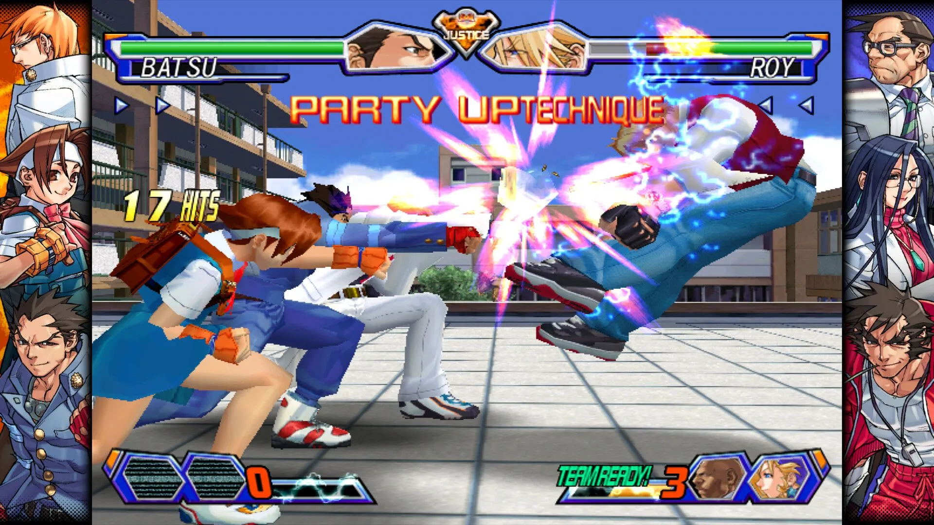 Minh họa chế độ Museum trong Capcom Fighting Collection 2, trưng bày artwork và tài liệu quảng bá game.