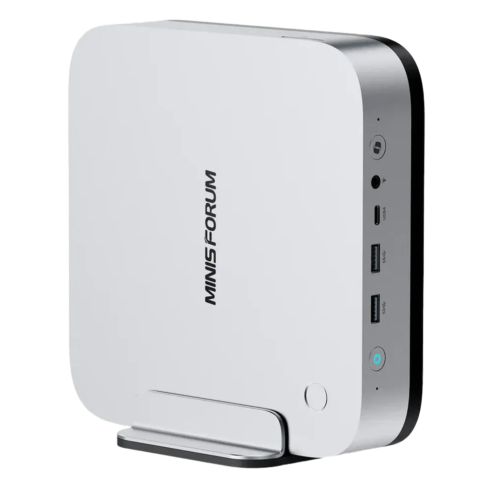Minisforum AI X1 Pro - Hình ảnh mini PC hiệu năng cao với thiết kế hiện đại và nhỏ gọn