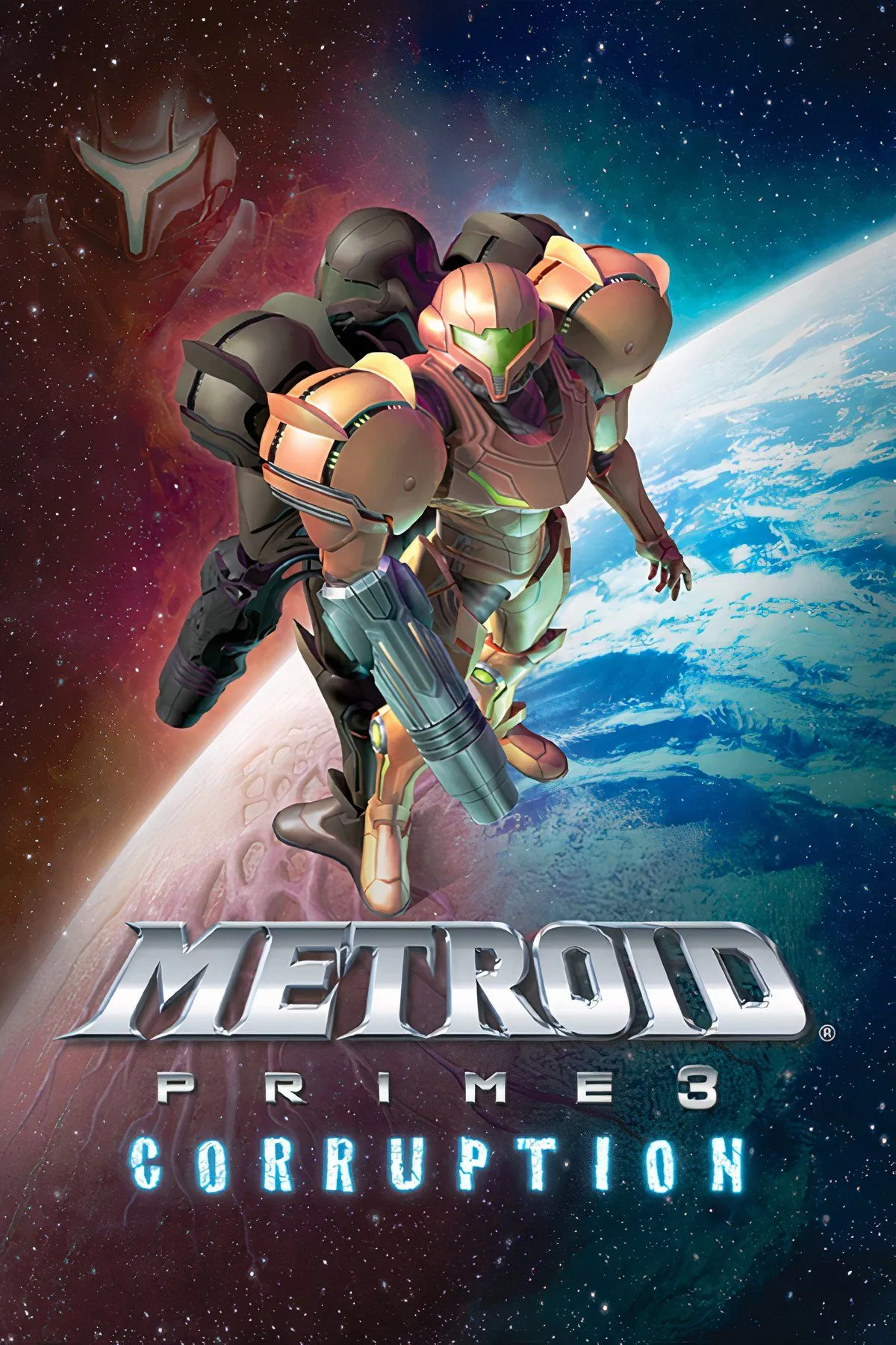 Mô tả hình ảnh liên quan đến giao diện và đồ họa của Metroid Prime 3 Corruption