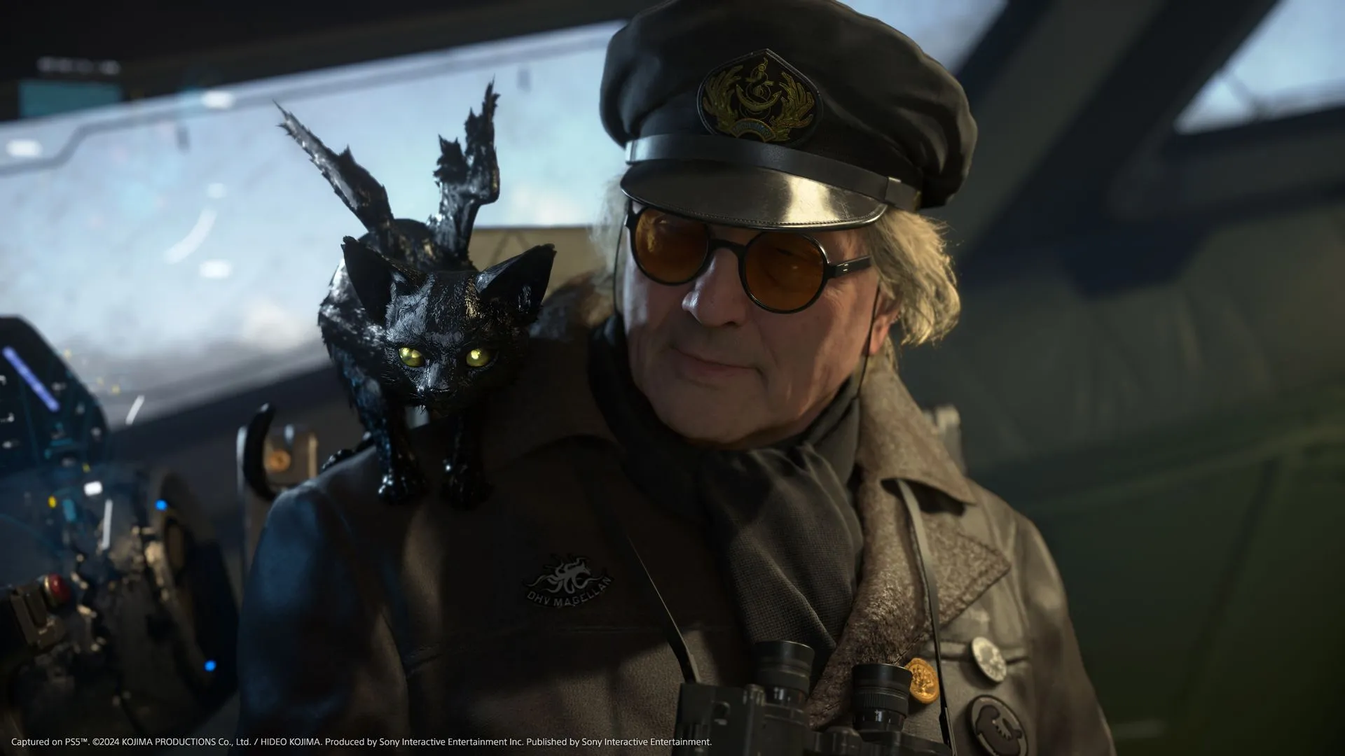 Một cảnh quay cho thấy sự tương tác giữa các nhân vật và thế giới kỳ lạ của Death Stranding 2.