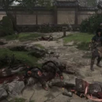 Naoe với kỹ năng ám sát liên hoàn trong Assassin's Creed Shadows để hạ gục nhiều kẻ địch cùng lúc