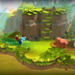 Người chơi giải đố sắp xếp vật thể trong game The Last Campfire