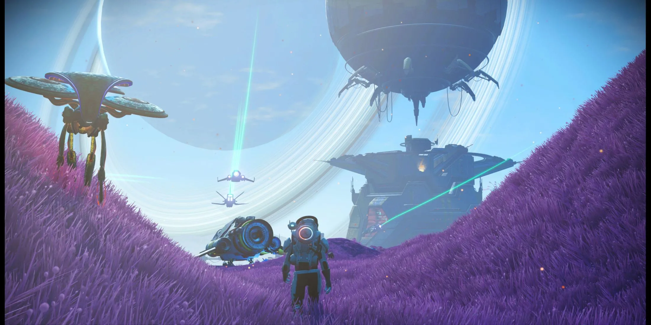 Người chơi khám phá hang động đầy tinh thể trong No Man’s Sky