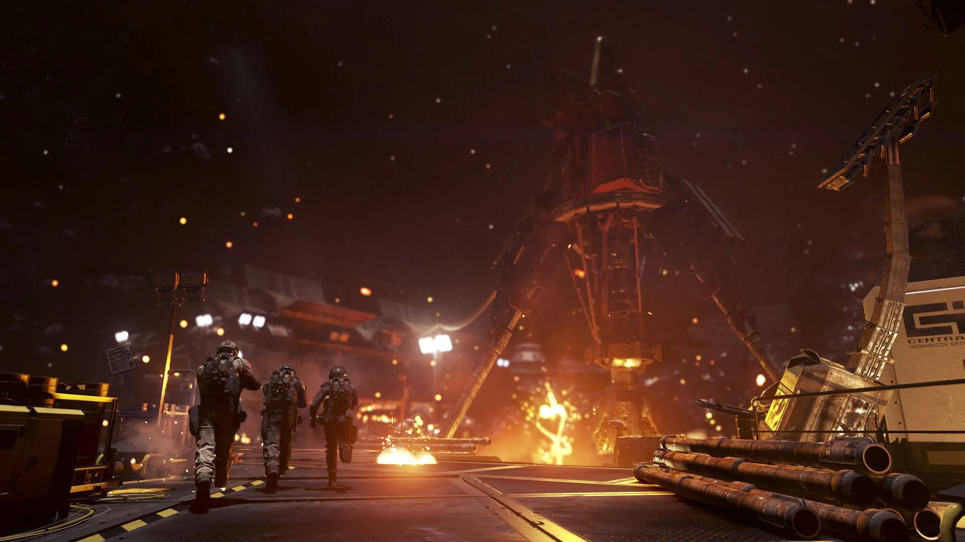 Nhân vật chính của Call of Duty Infinite Warfare trong bộ giáp không gian