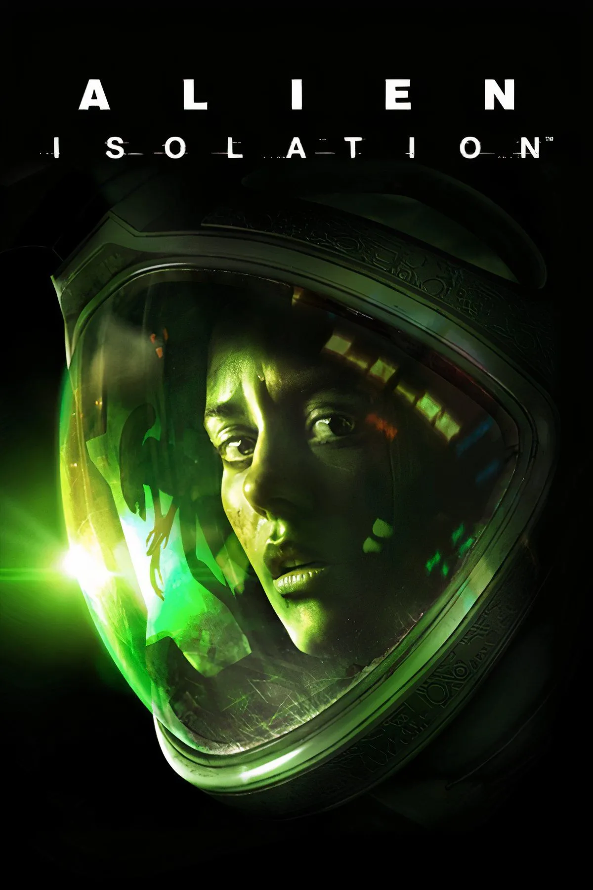 Nhân vật chính lẩn trốn Xenomorph trong không gian tối tăm của Alien: Isolation