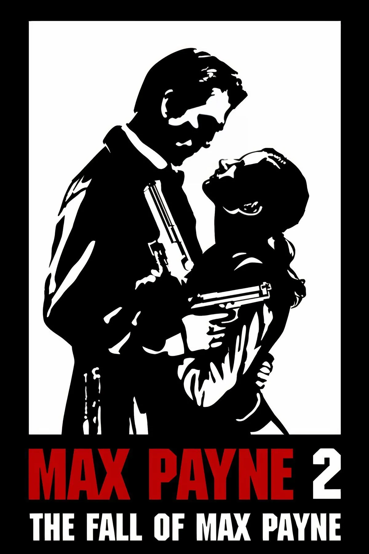 Nhân vật Max Payne trong tư thế hành động với hiệu ứng bullet time đặc trưng của game Max Payne 2