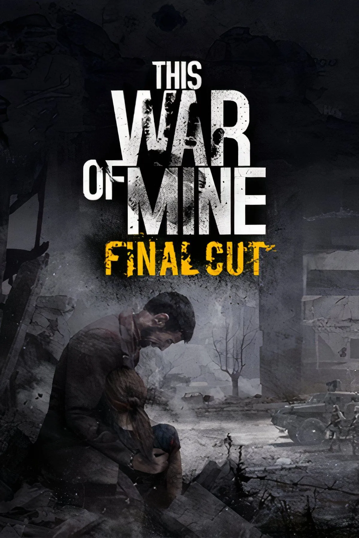 Nhóm dân thường trú ẩn và sinh tồn trong khung cảnh đổ nát của This War of Mine