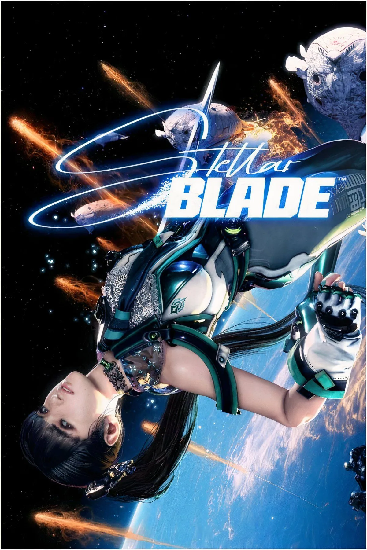 Nữ chiến binh Eve trong Stellar Blade PC, thể hiện đồ họa chất lượng cao