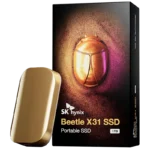 Ổ cứng SSD di động SK Hynix Beetle X31 1TB màu vàng
