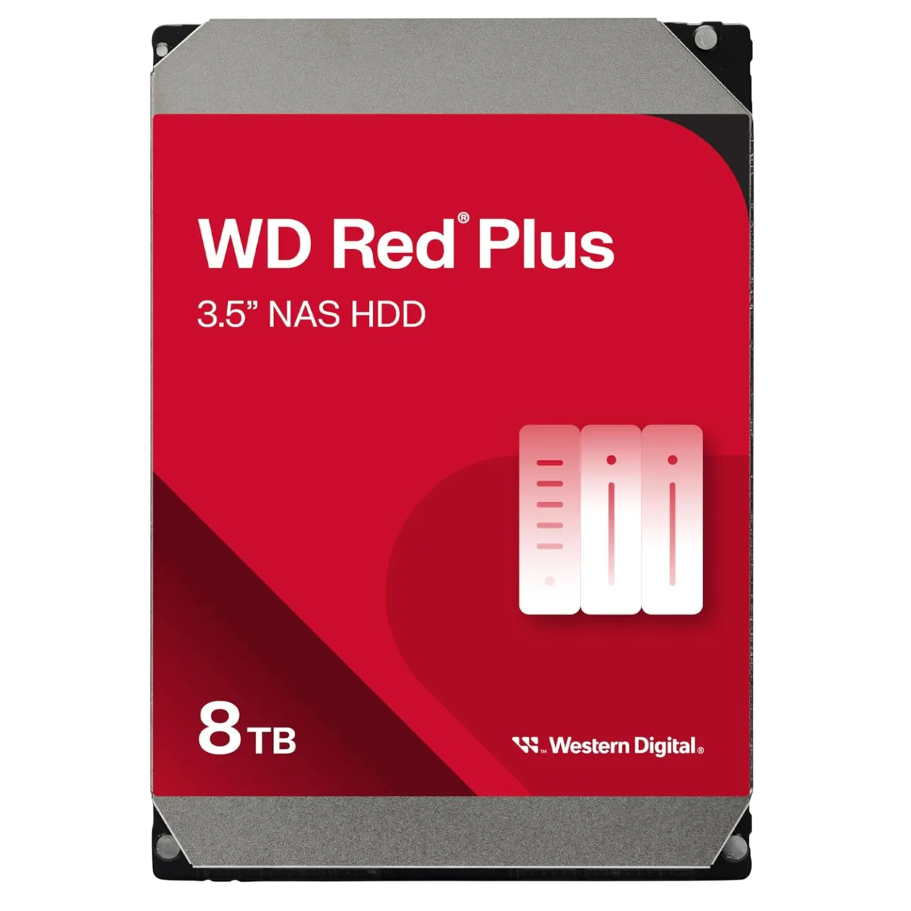 Ổ cứng Western Digital WD Red Plus 8TB dành cho hệ thống lưu trữ NAS