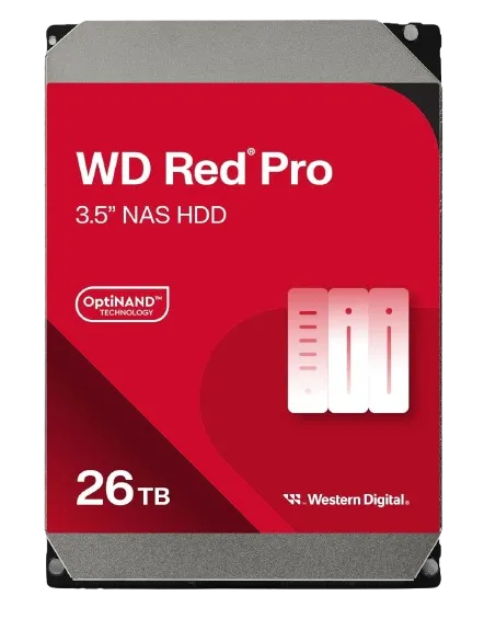 Ổ cứng Western Digital WD Red Pro 26TB cho hệ thống NAS chuyên nghiệp