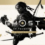 Phong cảnh tuyệt đẹp trong Ghost of Tsushima Director's Cut, với nhân vật chính Jin Sakai trong trang phục samurai chuẩn bị chiến đấu.