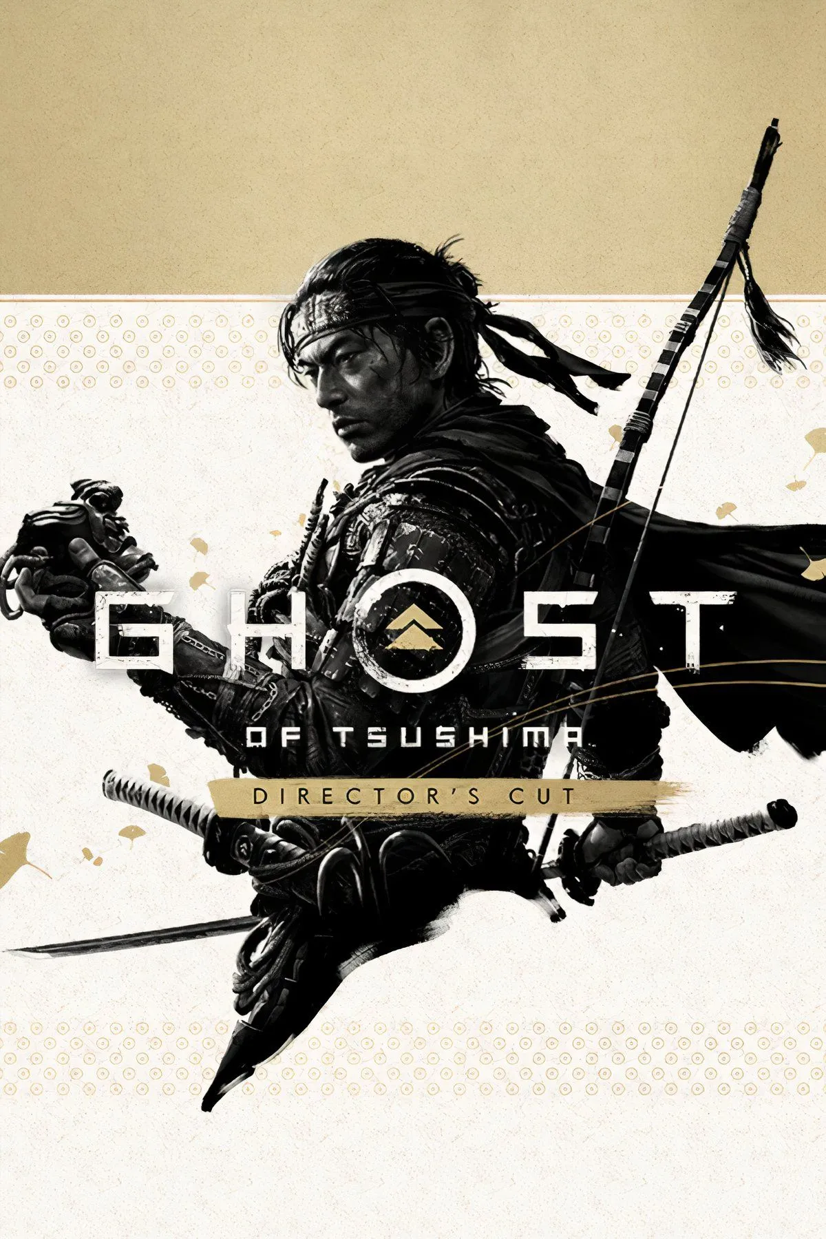 Phong cảnh tuyệt đẹp trong Ghost of Tsushima Director's Cut, với nhân vật chính Jin Sakai trong trang phục samurai chuẩn bị chiến đấu.