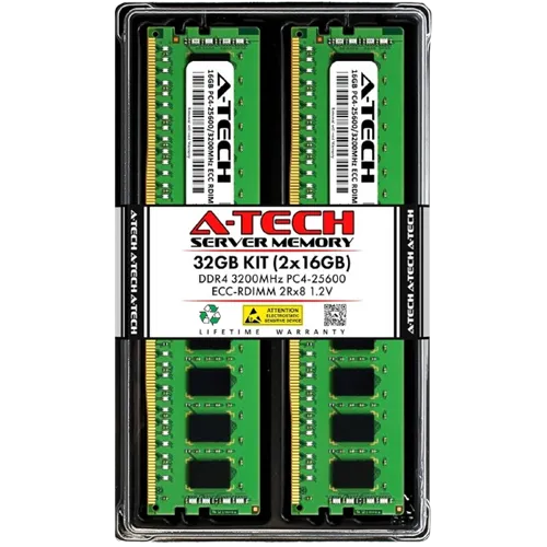 RAM A-Tech DDR4 3200MHz ECC cho máy chủ và máy trạm