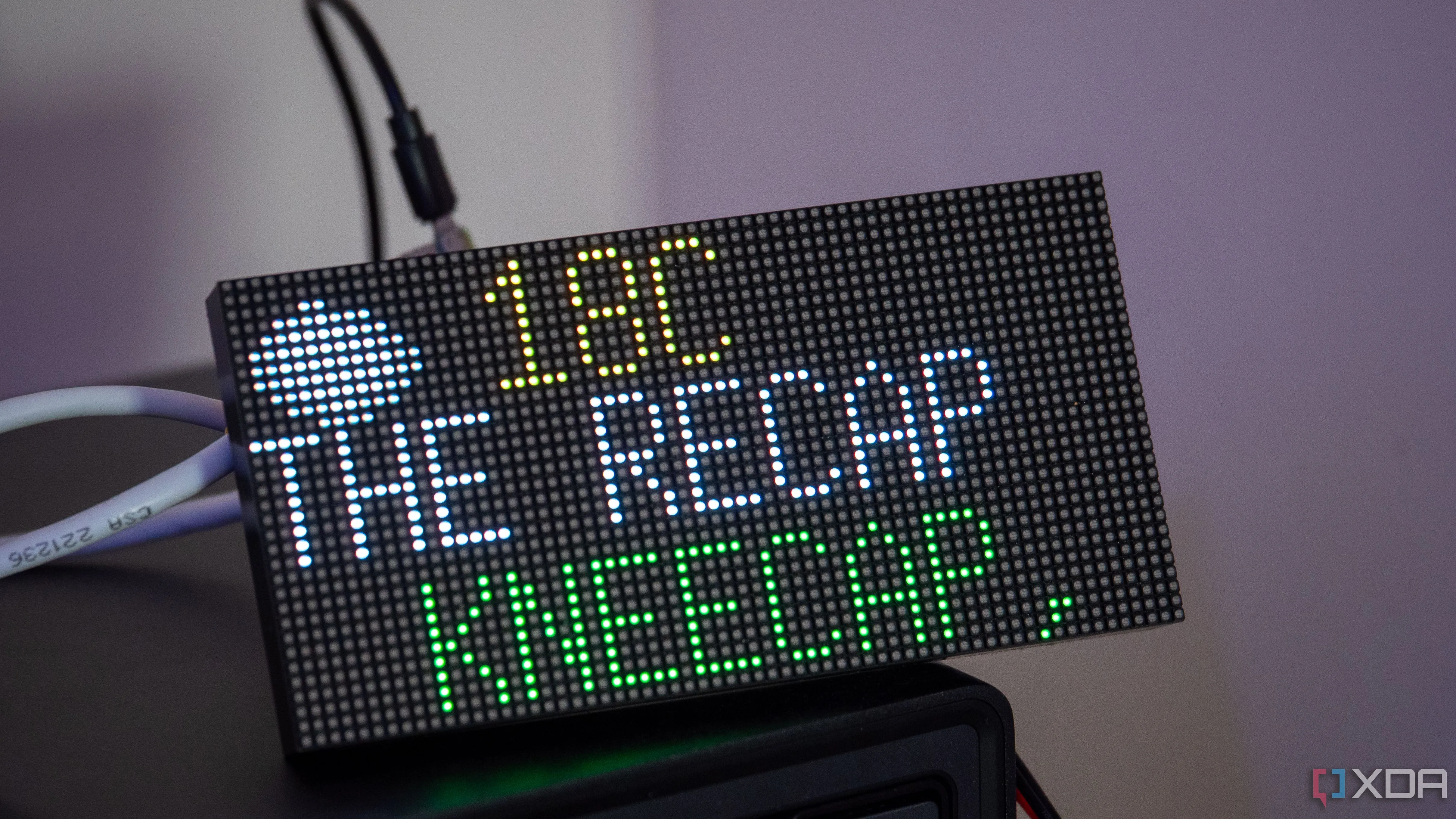 Raspberry Pi kết nối với Waveshare P2.5
