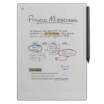 reMarkable Paper Pro với màn hình E Ink màu hiển thị giao diện ghi chú