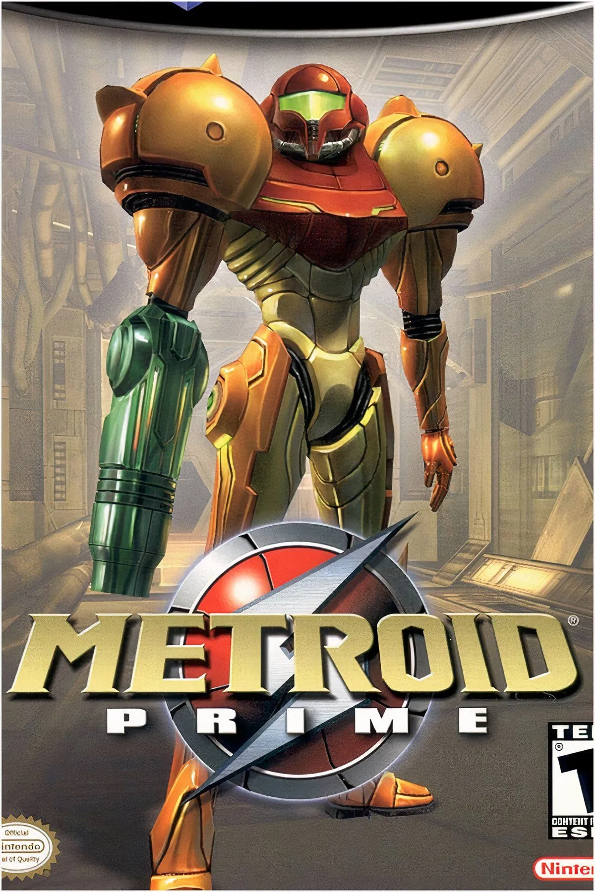 Samus Aran trong Metroid Prime, game bắn súng góc nhìn thứ nhất đột phá trên GameCube.