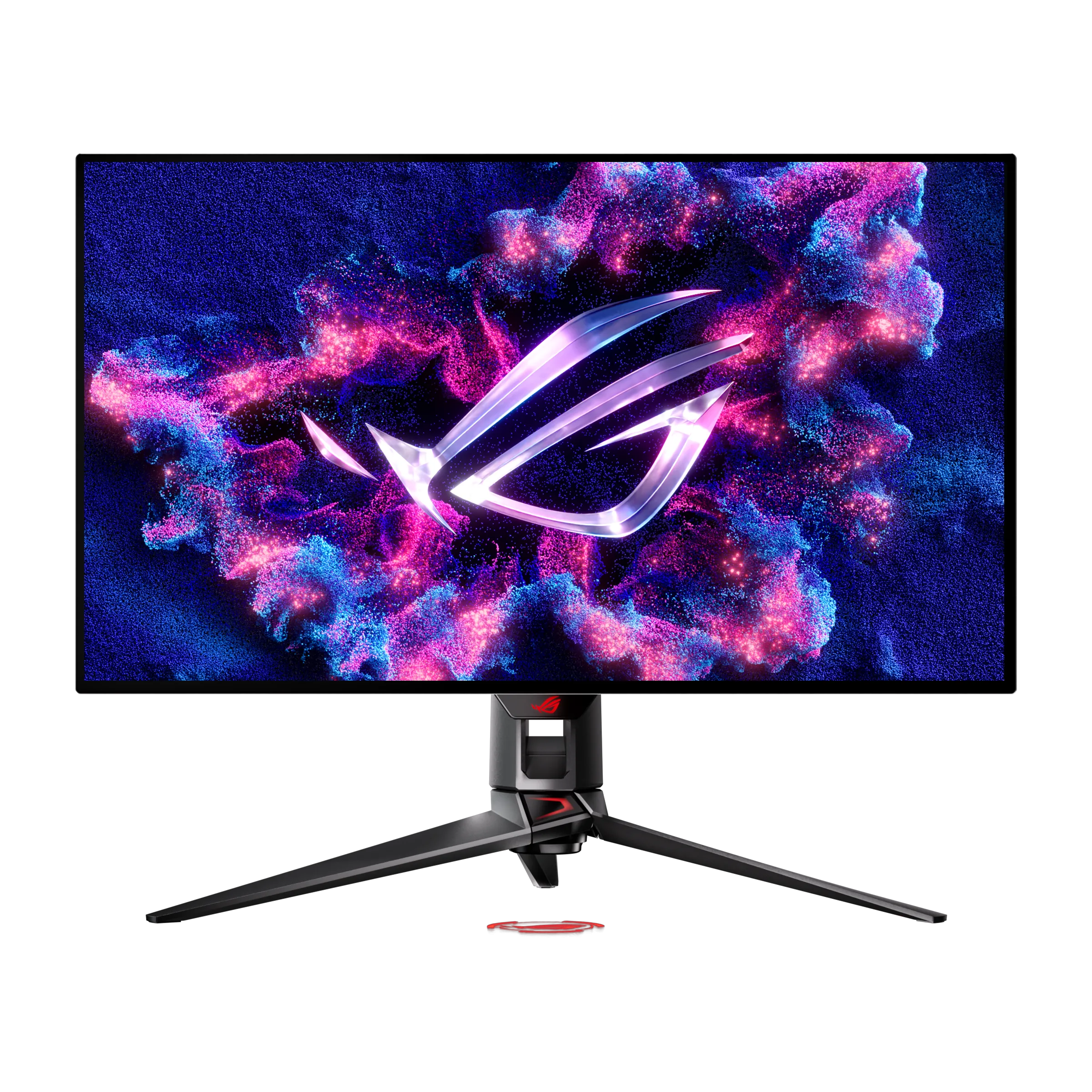 Sản phẩm ASUS ROG PG32UCDP hiển thị thiết kế màn hình hiện đại và gọn gàng