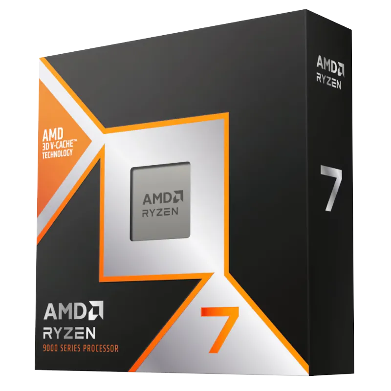 Sản phẩm bộ xử lý AMD Ryzen 7 9800X3D.