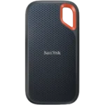SanDisk Extreme Portable SSD 2TB, nổi bật với thiết kế bền bỉ và tốc độ cao.