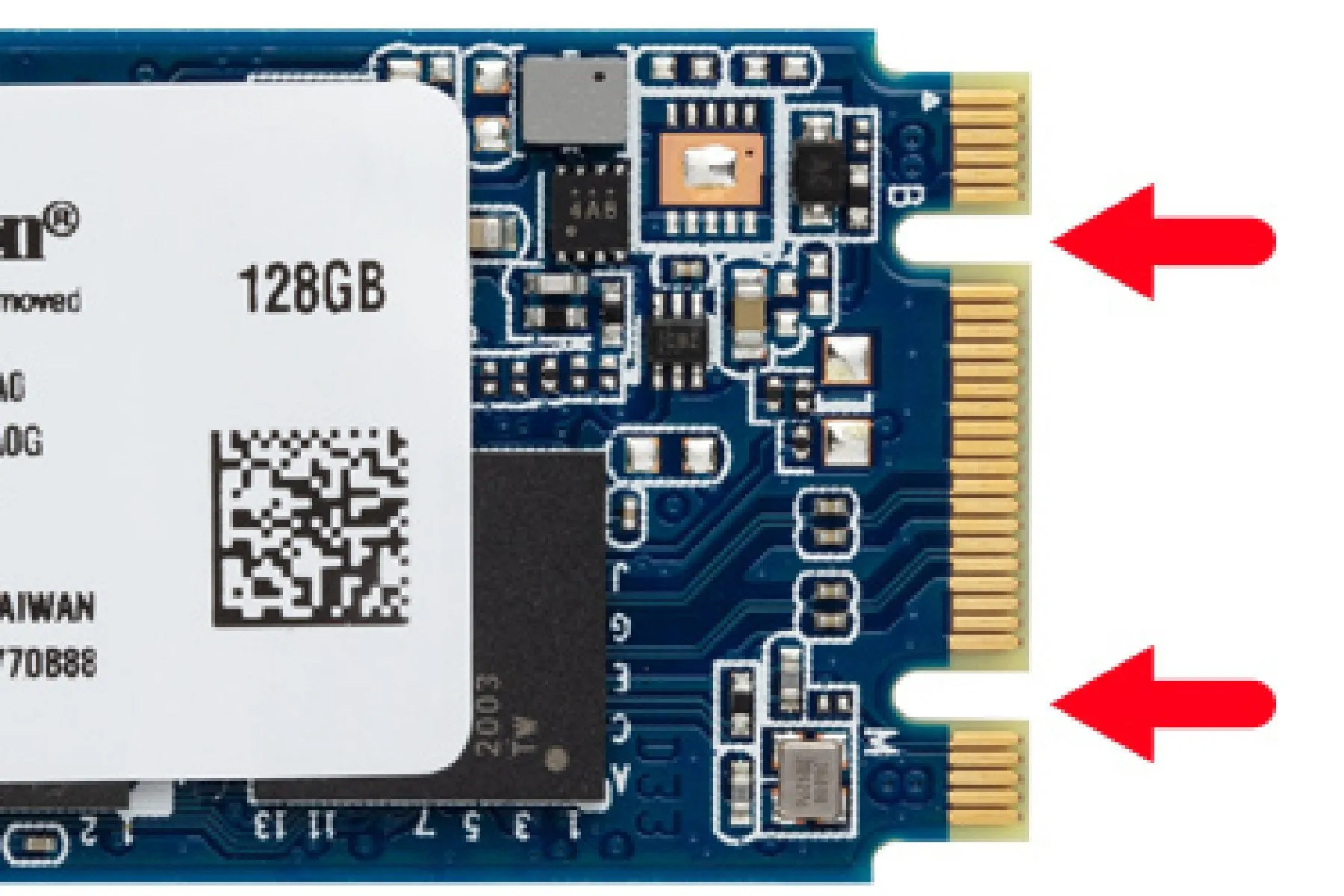 SSD M.2 SATA với B+M key