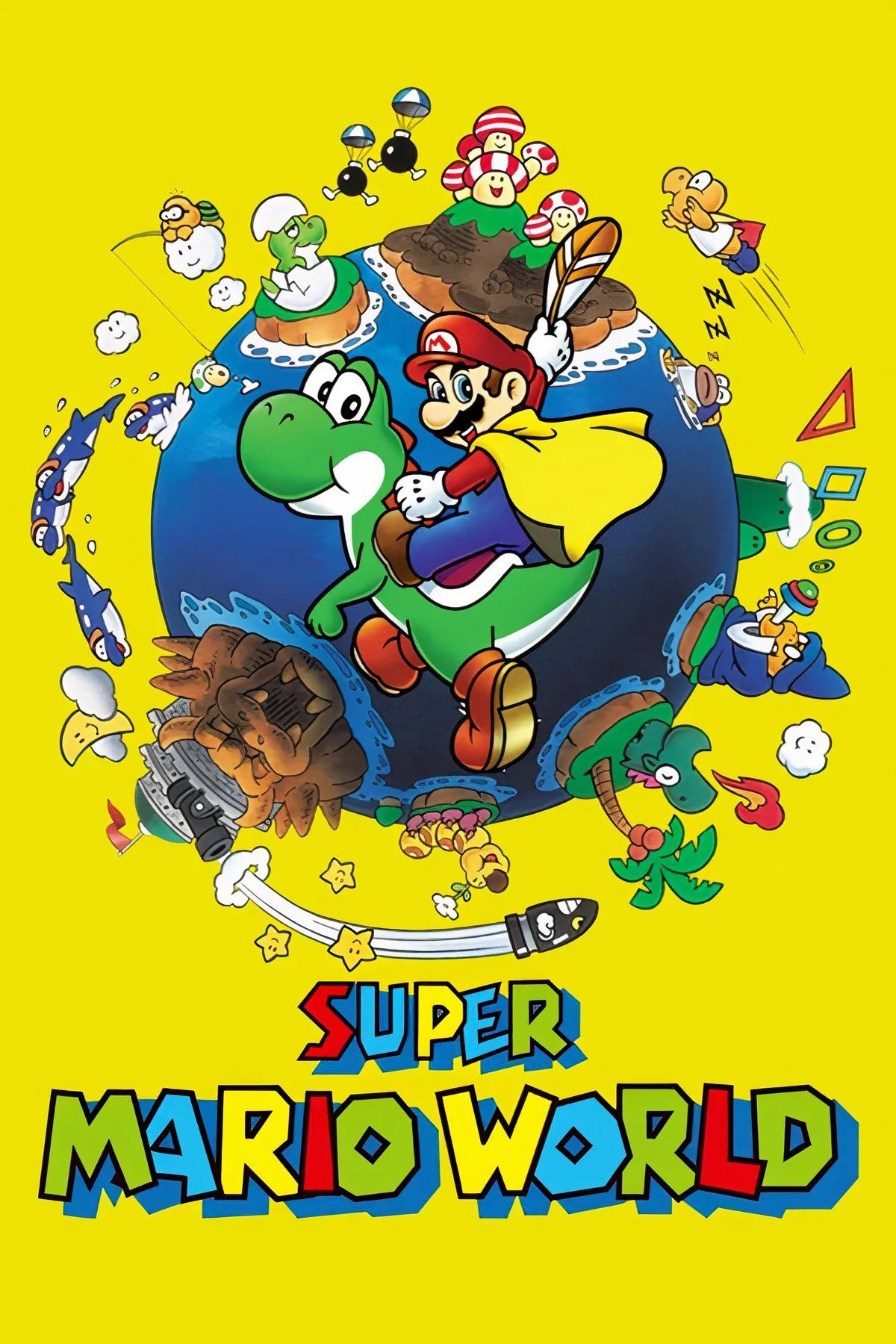 Super Mario World - Game platformer huyền thoại ra mắt cùng SNES