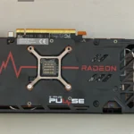 Tấm ốp lưng bằng nhựa của card đồ họa Radeon 7600 Pulse OC