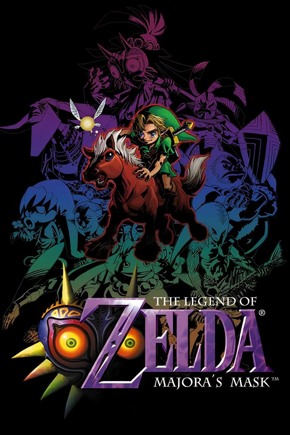 The Legend of Zelda: Majora's Mask - Tựa game phiêu lưu hành động với vòng lặp thời gian và không khí u ám.