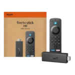 Thiết bị Amazon Fire TV Stick HD và điều khiển từ xa tích hợp Alexa