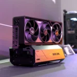 Thiết bị eGPU dock ASUS ROG XG Station 3 cho phép kết nối card đồ họa rời qua Thunderbolt 5