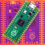 Thiết bị Pico-mac-nano với bảng mạch Raspberry Pi Pico và màn hình mini
