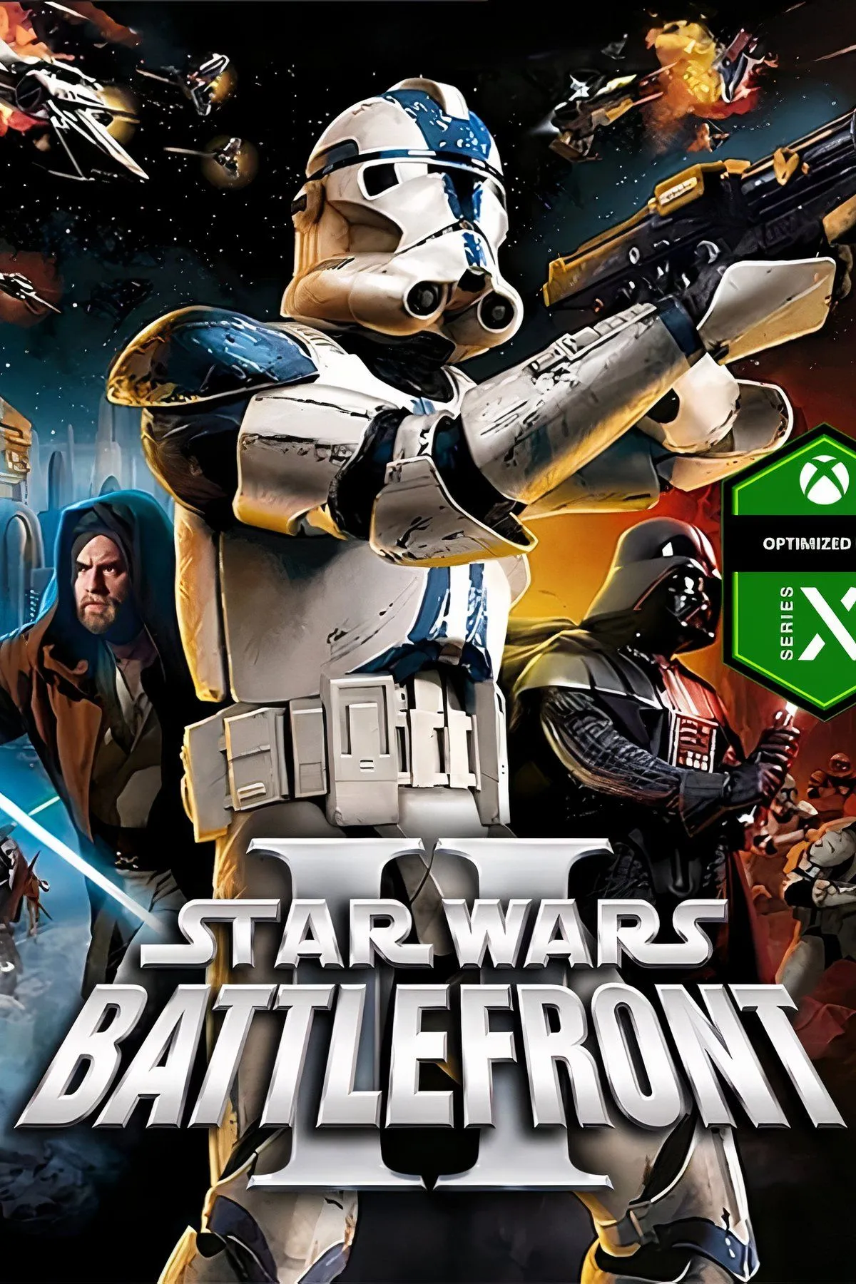 Tổng hợp hình ảnh từ bản leak của Star Wars: Battlefront III, cho thấy chất lượng đồ họa và môi trường game